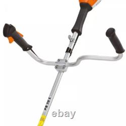 Stihl FS70C-E Straight Shaft Bike Handle Petrol Brushcutter + Wire Head & Blade