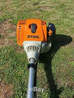 Stihl FS87 2 Stroke 4 Mix Petrol Cow Horn Strimmer Brush Cutter Serviced
