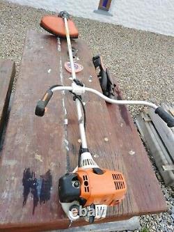 Stihl FS90 petrol strimmer/brushcutter 3 days use with Harness and blade