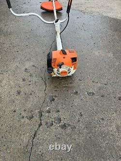 Stihl FS 450 strimmer brushcutter clearing saw cord oil