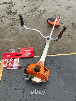 Stihl FS 490 strimmer brushcutter clearing saw cord harness 2021 into service