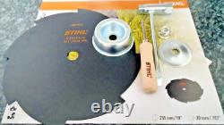 Stihl Fs410/450/460/490/510/560 Brush Cutters 8 Tooth, Blade Kit, Nut, Key, Pin