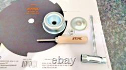 Stihl Fs410/450/460/490/510/560 Brush Cutters 8 Tooth, Blade Kit, Nut, Key, Pin