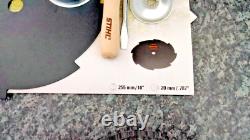 Stihl Fs410/450/460/490/510/560 Brush Cutters 8 Tooth, Blade Kit, Nut, Key, Pin