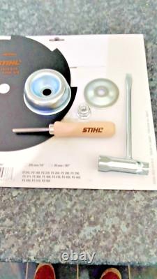 Stihl Fs410/450/460/490/510/560 Brush Cutters 8 Tooth, Blade Kit, Nut, Key, Pin