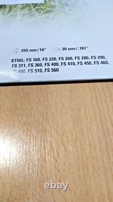 Stihl Fs410/450/460/490/510/560 Brush Cutters 8 Tooth, Blade Kit, Nut, Key, Pin