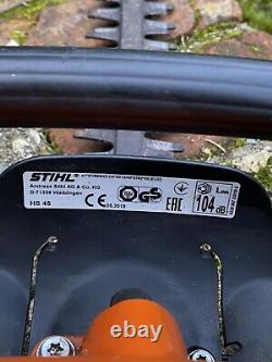 Stihl HS45 Double Sides 24 Petrol Hedge Trimmer / Cutter 2018