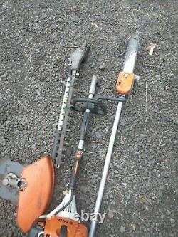 Stihl KM130 Kombi, Hedge Trimmer, brush cutter. Pruner Chainsaw
