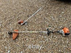 Stihl Km131r with strimmer & lawn edger attachments