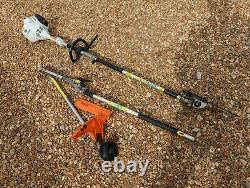 Stihl Km 50 Kombi Pole Hedge Cutter Chainsaw And Brushcutter / Strimmer