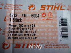 Stihl Replacement Blades 600 mm/24' HL-KM 145° Genuine 42437106004 New
