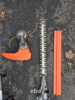 Stihl km56 kombi brushcutter plus atachment hedge trimmer