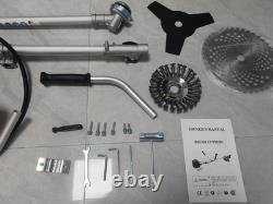 String Trimmer Cutter GEARZAAR Multi Tool UK Hedge Weed Petrol 52cc Grass New