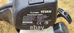 TITAN TTL530GBC 43cc Straight Shaft Petrol 2 Stroke Strimmer Brushcutter