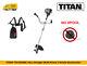 Titan Ttl530gbc Petrol Brushcutter 43cc Straight Shaft Petrol 2 Stroke