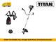 Titan Ttl530gbc Petrol Strimmer Brushcutter 43cc Bullhorn Straight Shaft Grade B
