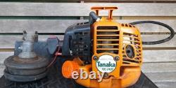 Tanaka TBC-2400 Petrol Brushcutter Strimmer Engine + Throttle Control And Head