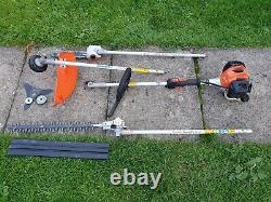 Tanaka TCG-27EBD SL Professional Strimmer, Long Reach hedge cutter, pole saw combi