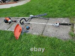 Tanaka TCG-27EBD SL Professional Strimmer, Long Reach hedge cutter, pole saw combi