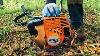 Testing The Power Stihl Fs 55 Brushcutter In Action