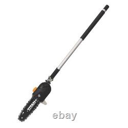 Titan Garden Multitool Petrol Brushcutter Line Hedge Trimmer Pole Saw 26cc