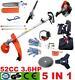 Trimmer 5 In 1 Petrol Strimmer Chainsaw Brushcutter Multi Tool 52cc Garden Hedge