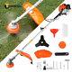 Uk 52cc Multi-functional Petrol Garden Cutter Grass Line Trimmer Garden Strimmer