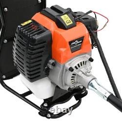 WALPLUS 52cc Backpack Brush Cutter Petrol Grass Trimmer 1.45kW Garden Tool