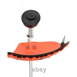 WALPLUS 52cc Backpack Brush Cutter Petrol Grass Trimmer 1.45kW Garden Tool