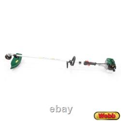 Webb 26cc 25cm Straight Shaft Loop Handled Petrol Brushcutter Model WEBC26