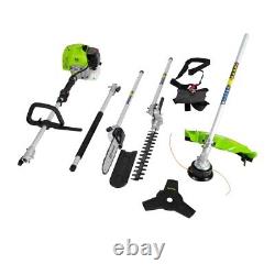 Zipper GPS252 51.7cc Petrol Brush Cutter Hedge Trimmer Strimmer + Brush Cutter