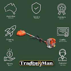 4 Course 31cc Brushcutter Line Trimmer Whipper Snipper Cordless Garden Tool