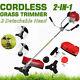 52cc 2 In1 Hedge Trimmer Garden Multi Tool Set Strimmer Chainaw Garantie 1 Yrs