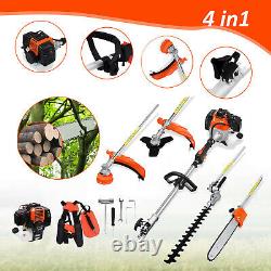 52cc 4 In1 Multitool Essence Hedge Trimmer Grass Strimmer Pinceuse Scie Tailleuse