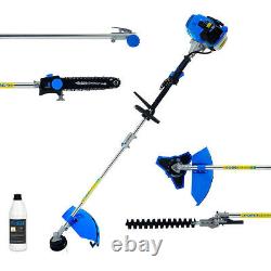 52cc 5in1 Multi Tool Garden Set Chain Saw Trimmer Brush Cutter