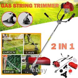 52cc Essence Strimmers 2 In1 Brosse Cutter & Grass Line Trimmer Cylindre Simple