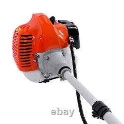 52cc Garden Grass Trimmer 1700w Brosse À Essence Cutter Weed Multifonction Outil Royaume-uni