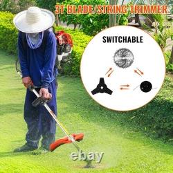 Conentool Heavy Duty 52CC 5en1 Coupe-herbe à essence 2 temps Tronçonneuse
