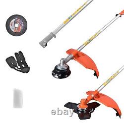 Coupe-bordures à essence 52cc 2 en 1 Taille-haies de jardin avec ligne de coupe Moteur 2 temps BC520