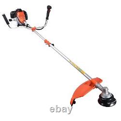 Coupe-bordures à essence 52cc 2 en 1 Taille-haies de jardin avec ligne de coupe Moteur 2 temps BC520