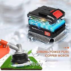 Coupe-bordures à essence 52cc 2 en 1 Taille-haies de jardin avec ligne de coupe Moteur 2 temps BC520