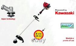 Débroussailleuse Kawasaki TJ 53 E PRO 53.2cc FABRIQUÉ EN ITALIE Essence + ACCESSOIRE