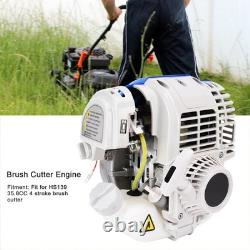 Débroussailleuse Moteur 35,8CC Moteur à Essence 4 Temps Débroussailleuse de Jardin