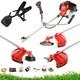 Débroussailleuse à Essence 3 En 1, Coupe-bordures, Taille-herbe, Jardin 52cc, Kit 2 Temps