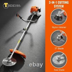 Débroussailleuse à essence compatible avec le coupe-herbe robuste CONENTOOL