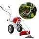 D&eacute;broussailleuse &agrave; Roues &agrave; Essence 2 Temps Profi 52 Cc Coupe-herbe Et Mauvaises Herbes Neuve