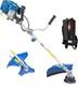Débroussailleuse Et Coupe-brosse à Essence Hyundai 52cc, Outil De Jardin 2 En 1