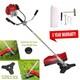 D&eacute;broussailleuse Thermique 2-en-1 52 Cc, Coupe-bordures &agrave; Fil Pour Jardin, Outil De Tonte D&rsquo;herbe Pour Jardin