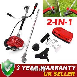 Débroussailleuse thermique 52cc 2 en 1 Outil de jardin coupe-bordures avec GARANTIE DE 5 ANS