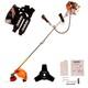 D&eacute;broussailleuse Thermique De Jardin 52 Cc Strimmer Eskde Bc52-s23 2 En 1 Robuste<br/>